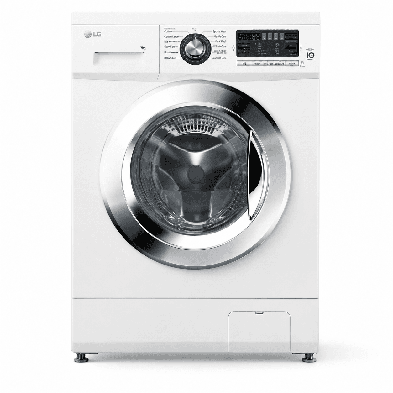 Стиральная машина LG F1096ND3 белый/хром 6 кг